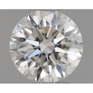 0.32 Carat Round G VVS1 EX IGI Natural Diamond