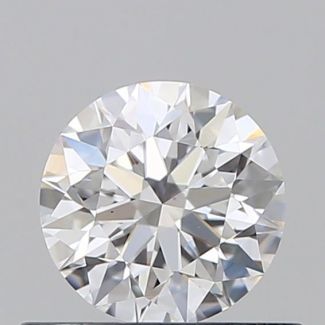 0.51 Carat Round D VS1 EX GIA Natural Diamond