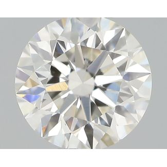 0.5 Carat Round H VS1 EX VG IGI Natural Diamond