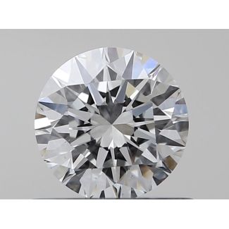 0.51 Carat Round F VS1 EX GIA Natural Diamond