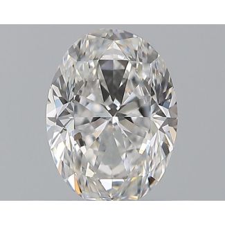 0.6 Carat Oval E VVS2 - EX VG GIA Natural Diamond