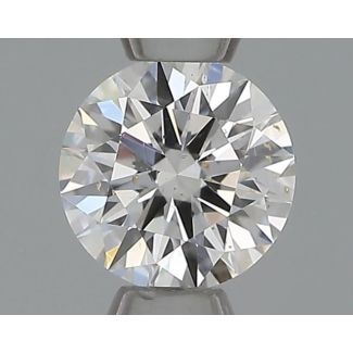 0.30 Carat Round E SI1 EX VG GIA Natural Diamond