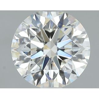 1.5 Carat Round H VVS2 EX GIA Natural Diamond