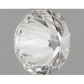 0.34 Carat Round F VVS2 EX GIA Natural Diamond