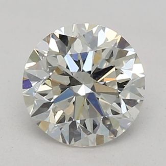 0.45 Carat Round F VS1 VG EX GIA Natural Diamond