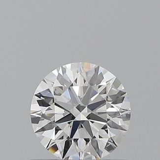 0.55 Carat Round E VVS2 EX GIA Natural Diamond