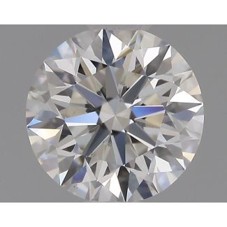 0.63 Carat Round E VS1 EX GIA Natural Diamond