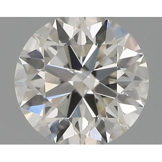 0.30 Carat Round H SI2 EX IGI Natural Diamond