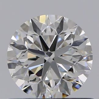 0.61 Carat Round E VS1 VG EX GIA Natural Diamond