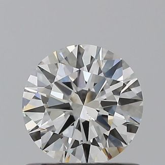 0.7 Carat Round H VS2 EX VG GIA Natural Diamond