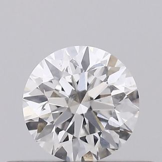 0.3 Carat Round E SI1 EX GIA Natural Diamond