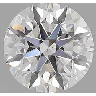 0.6 Carat Round D VS2 EX GIA Natural Diamond