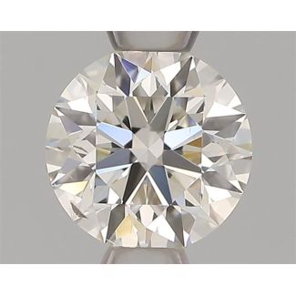 0.54 Carat Round H SI1 EX GIA Natural Diamond