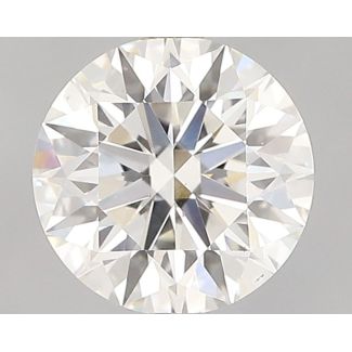 0.91 Carat Round H VS2 EX GIA Natural Diamond