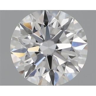 0.50 Carat Round D VVS1 EX GIA Natural Diamond