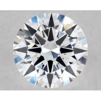 0.3 Carat Round E VVS2 EX GIA Natural Diamond