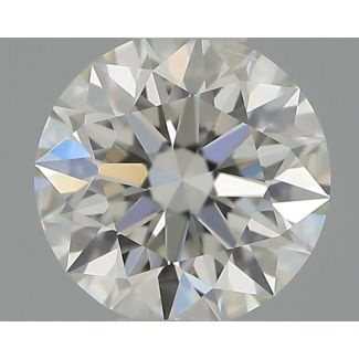 0.31 Carat Round G VVS2 EX IGI Natural Diamond