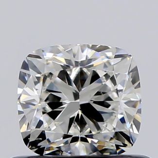 0.50 Carat Cushion Modified H SI1 - EX VG GIA Natural Diamond