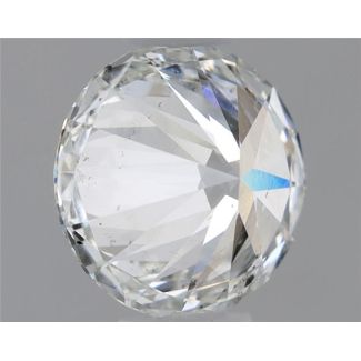 0.61 Carat Round E SI1 EX GIA Natural Diamond