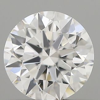 0.54 Carat Round D VS2 EX GIA Natural Diamond