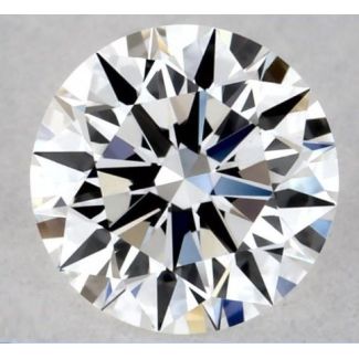 0.3 Carat Round E VVS2 EX GIA Natural Diamond