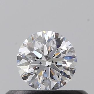 0.30 Carat Round D VVS2 EX GIA Natural Diamond