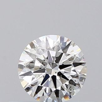 0.35 Carat Round F SI2 EX GIA Natural Diamond