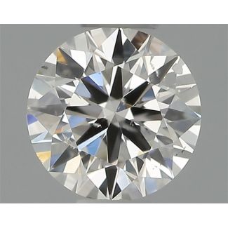 0.30 Carat Round H SI1 EX VG IGI Natural Diamond