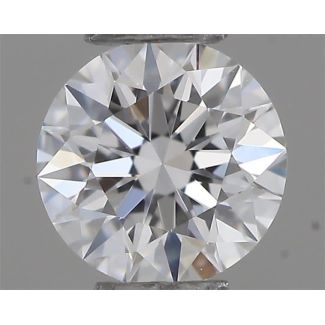 0.21 Carat Round D IF EX GIA Natural Diamond