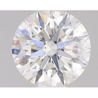 0.5 Carat Round E SI1 EX GIA Natural Diamond