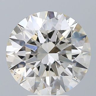 5.02 Carat Round I SI2 EX GIA Natural Diamond