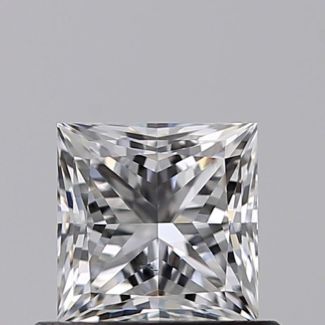 0.60 Carat Princess D VS2 - VG GIA Natural Diamond