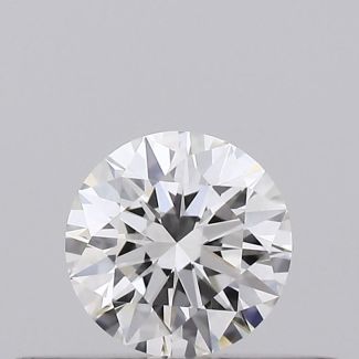 0.23 Carat Round G VVS2 VG EX GIA Natural Diamond