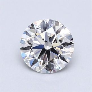 1.0 Carat Round E VVS1 EX GIA Natural Diamond