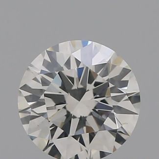 0.35 Carat Round I SI1 EX GIA Natural Diamond