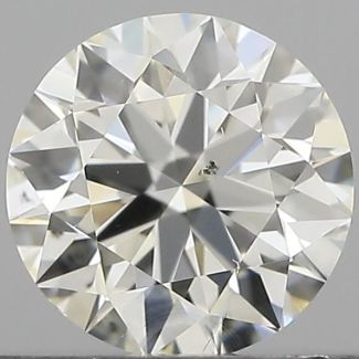 0.5 Carat Round H VS2 EX VG IGI Natural Diamond