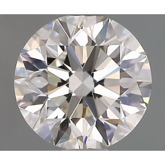 0.95 Carat Round H VS2 EX GIA Natural Diamond