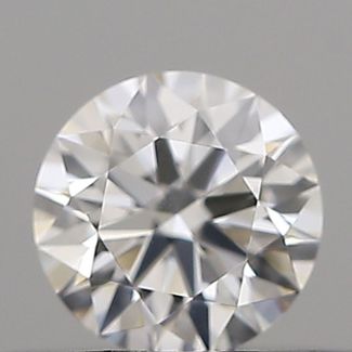 0.3 Carat Round E VVS2 EX GIA Natural Diamond