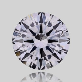 0.5 Carat Round I SI2 EX GIA Natural Diamond