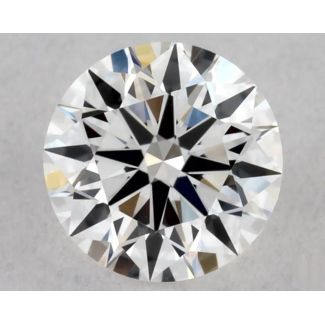 0.31 Carat Round E VVS1 EX GIA Natural Diamond