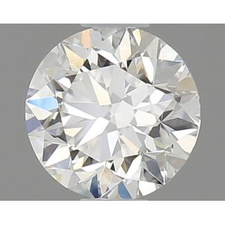 0.5 Carat Round F VVS1 VG EX GIA Natural Diamond