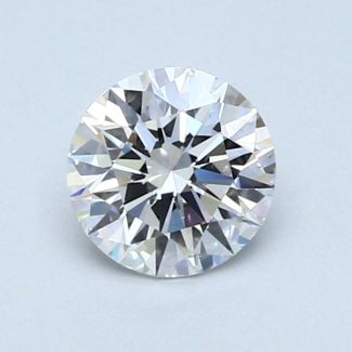 0.72 Carat Round E VS2 EX GIA Natural Diamond