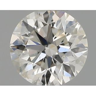 0.30 Carat Round G SI2 EX IGI Natural Diamond