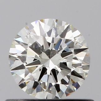 0.51 Carat Round K VS2 VG GIA Natural Diamond