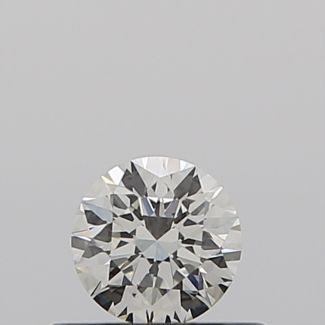 0.30 Carat Round J VS2 EX GIA Natural Diamond