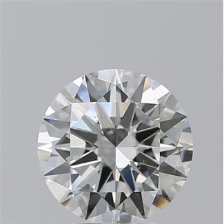 3.01 Carat Round H VS2 EX GIA Natural Diamond