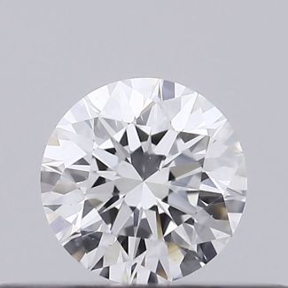 0.24 Carat Round D VS2 EX GIA Natural Diamond