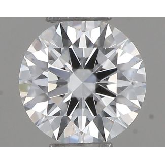 0.26 Carat Round D VS2 EX GIA Natural Diamond