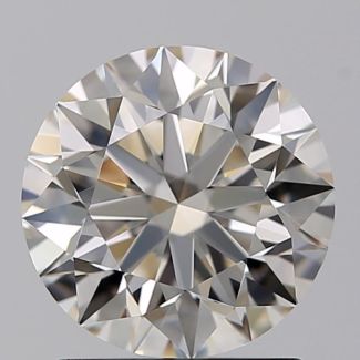 1.33 Carat Round J IF EX GIA Natural Diamond