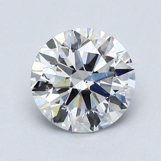 1.03 Carat Round G SI1 EX GIA Natural Diamond